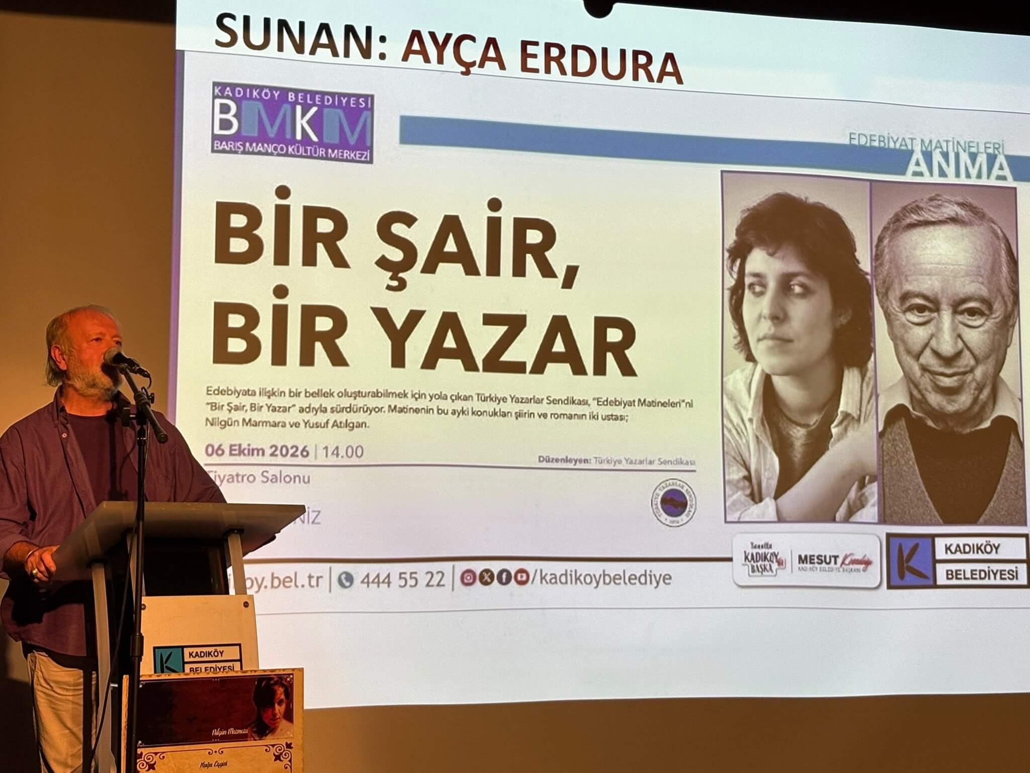 Bir şair, bir yazar: Marmara ve Atılgan